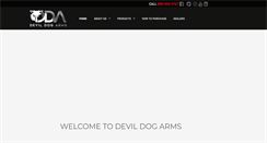 Desktop Screenshot of devildogarms.com